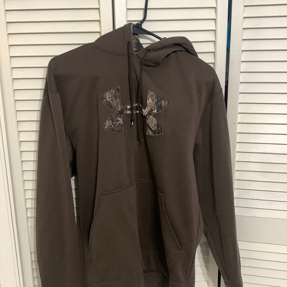 Camo under armour hoodie smoke free household